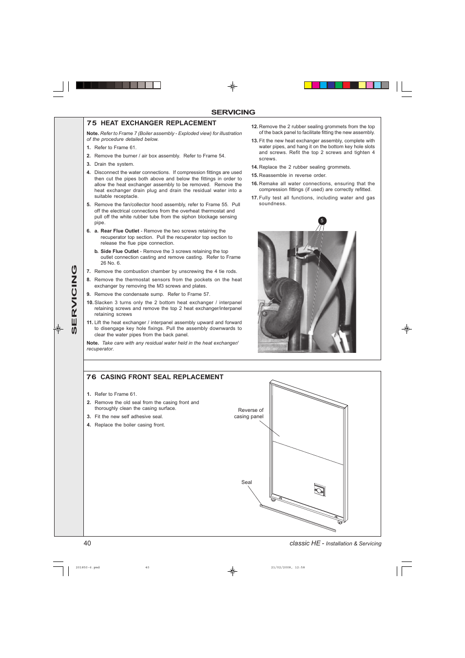 IDEAL INDUSTRIES CLASSIC HE18 User Manual | Page 40 / 52