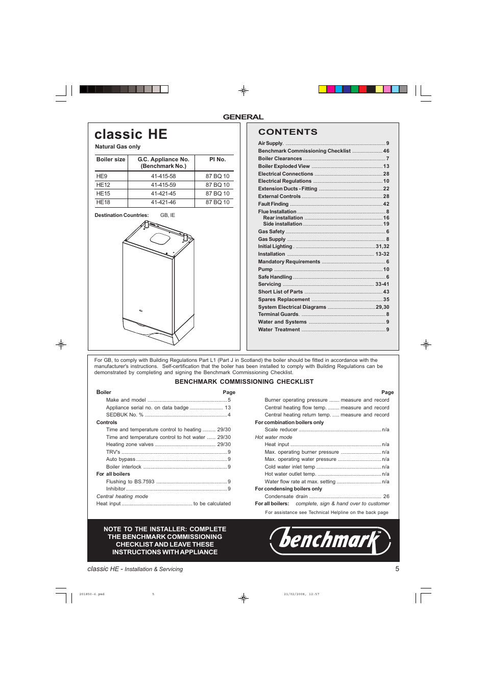 IDEAL INDUSTRIES CLASSIC HE18 User Manual | Page 5 / 52