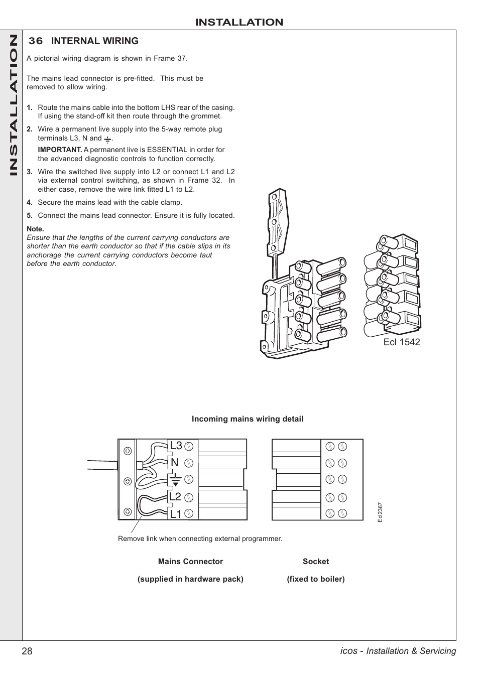 L3 n l2 l1 | IDEAL INDUSTRIES ICOS HE18 User Manual | Page 28 / 60
