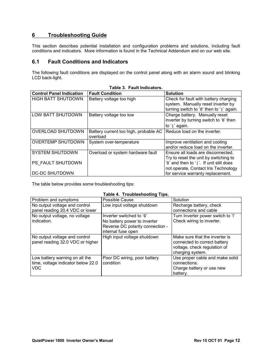 I.R.I.S. QP-1800 User Manual | Page 12 / 22