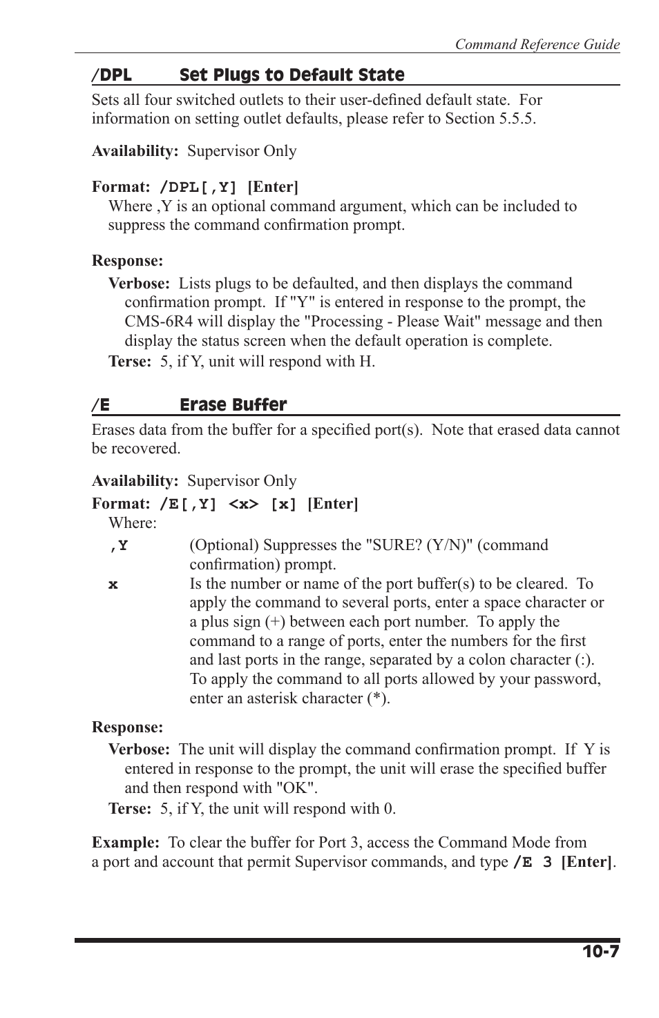 I-Tech Company CMS 6R4 Series User Manual | Page 105 / 123