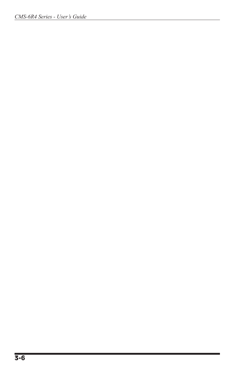 I-Tech Company CMS 6R4 Series User Manual | Page 20 / 123