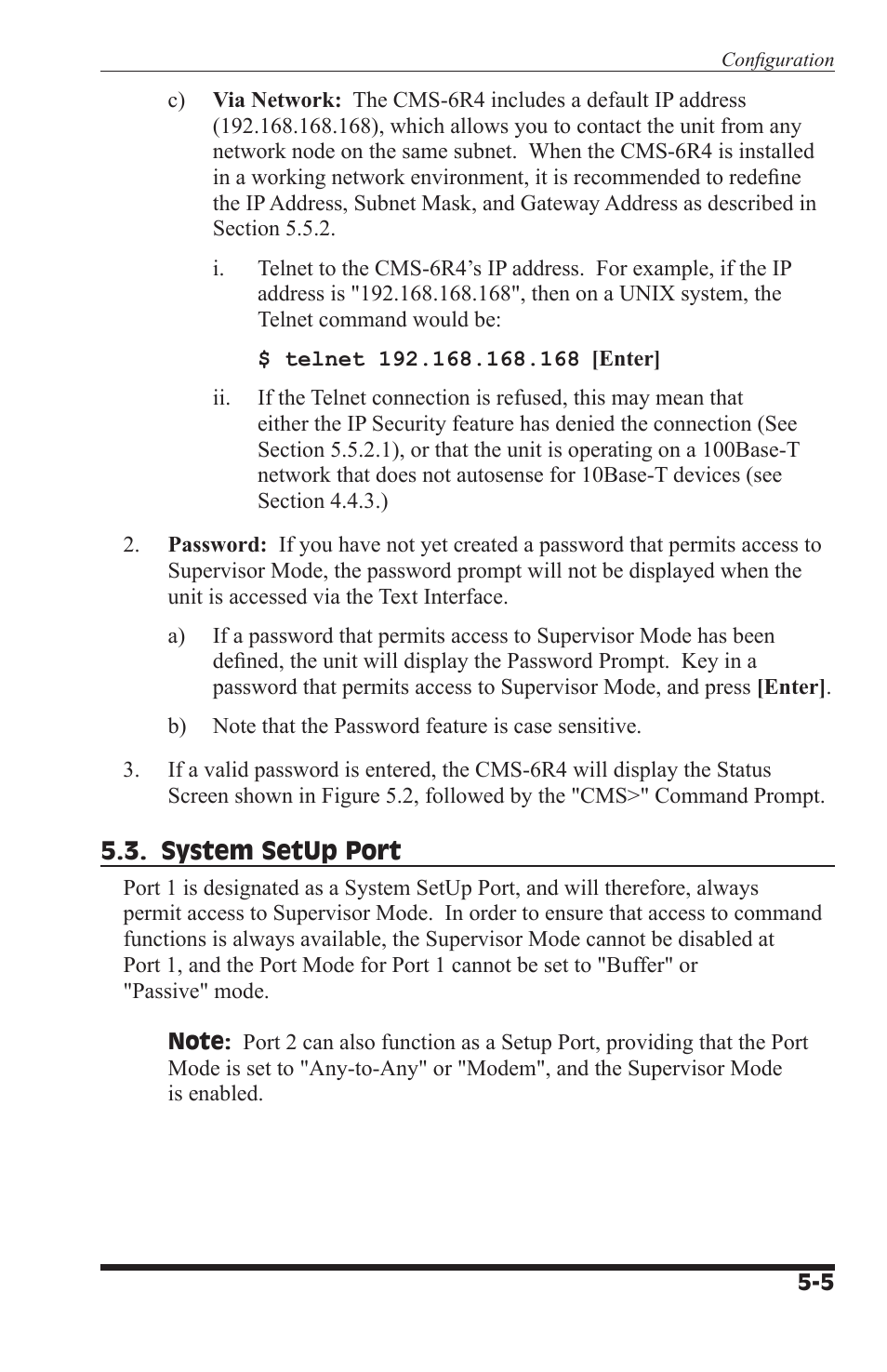 I-Tech Company CMS 6R4 Series User Manual | Page 27 / 123