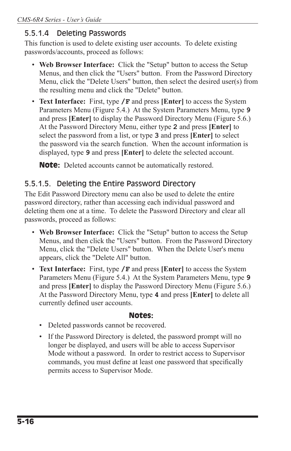 I-Tech Company CMS 6R4 Series User Manual | Page 38 / 123