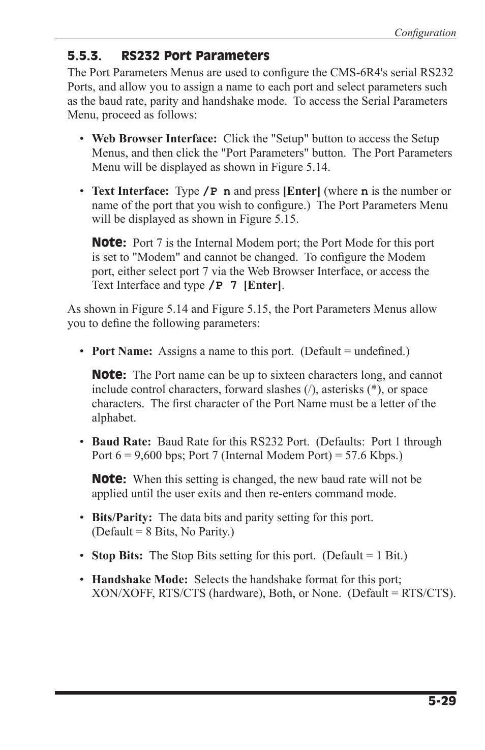 I-Tech Company CMS 6R4 Series User Manual | Page 51 / 123