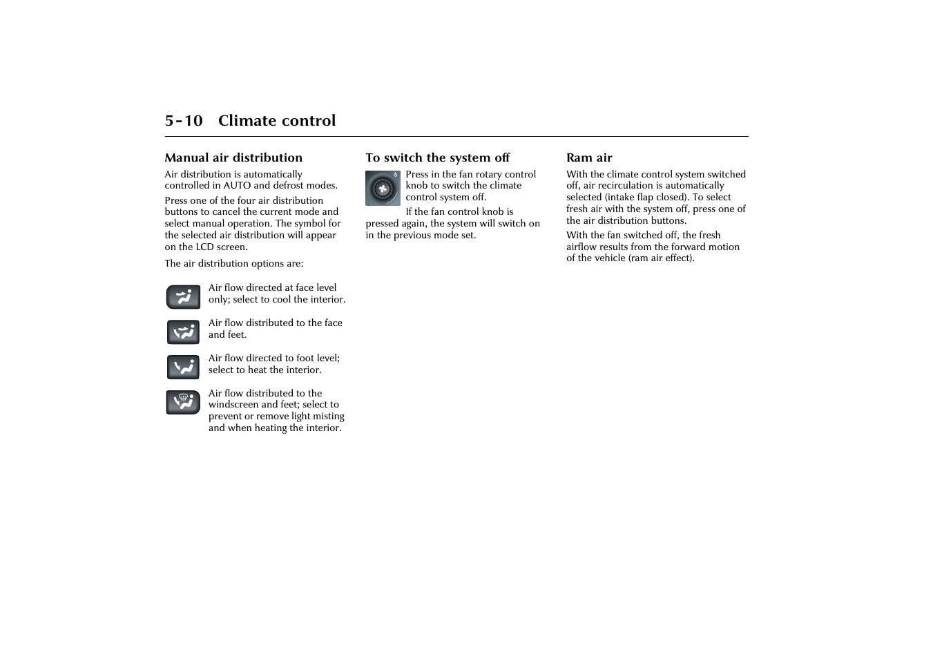 10 climate control | Jaguar X-Type JJM 21 02 20/15 User Manual | Page 114 / 187