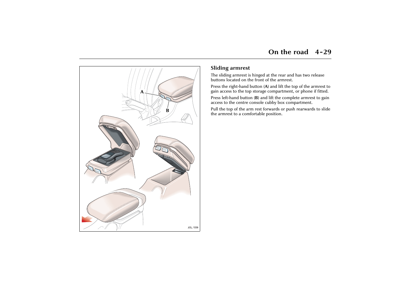 On the road 4-29 | Jaguar X-Type JJM 21 02 20/15 User Manual | Page 85 / 187