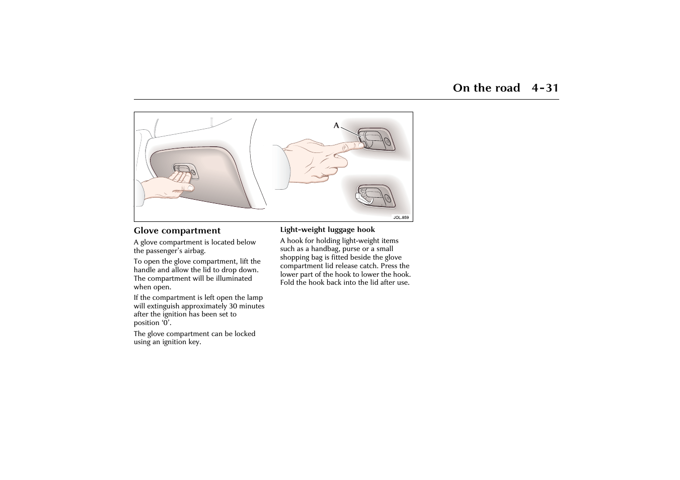 On the road 4-31 | Jaguar X-Type JJM 21 02 20/15 User Manual | Page 87 / 187