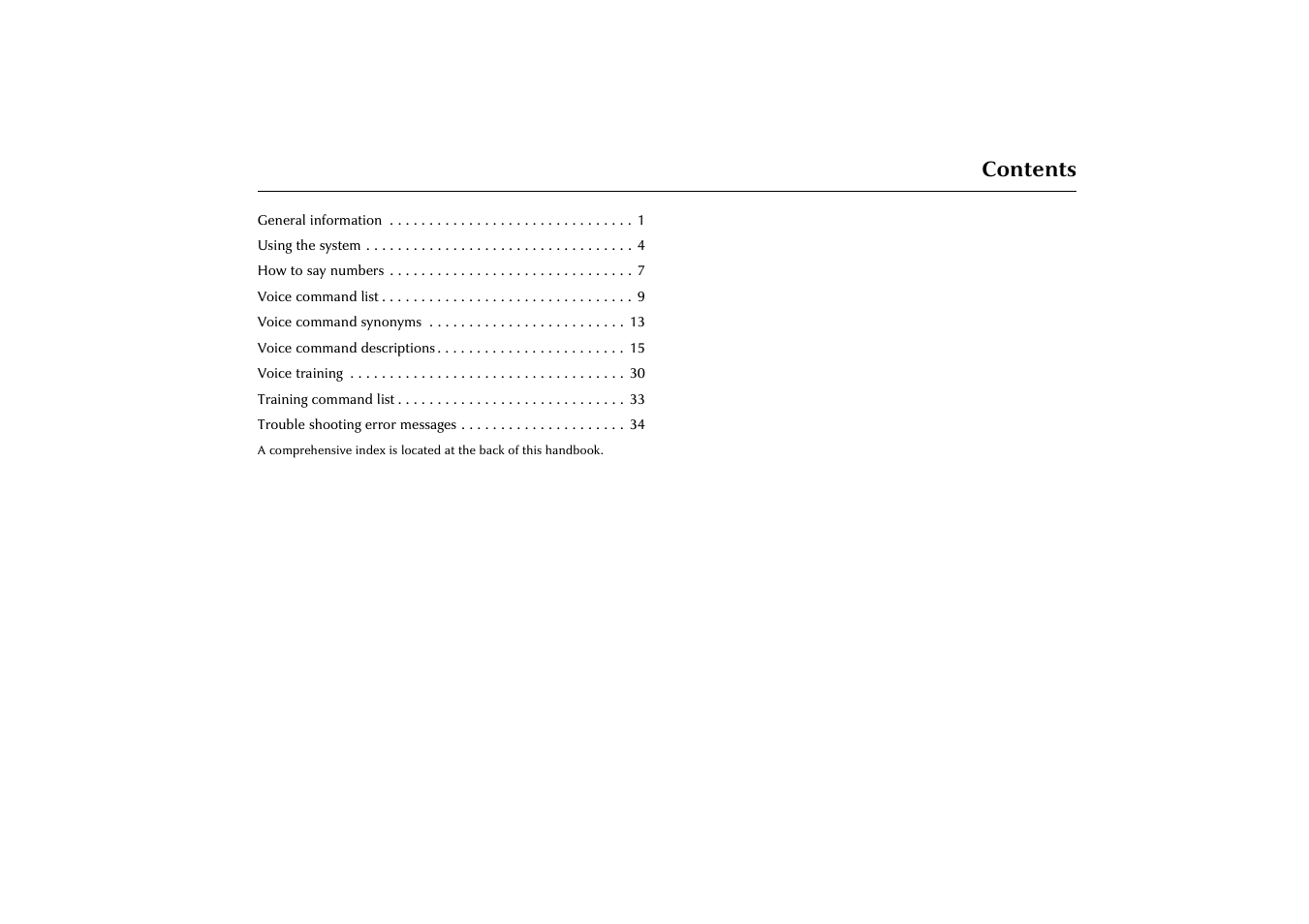 Jaguar VOICE ACTIVATION X-TYPE 2001.5 User Manual | Page 3 / 47