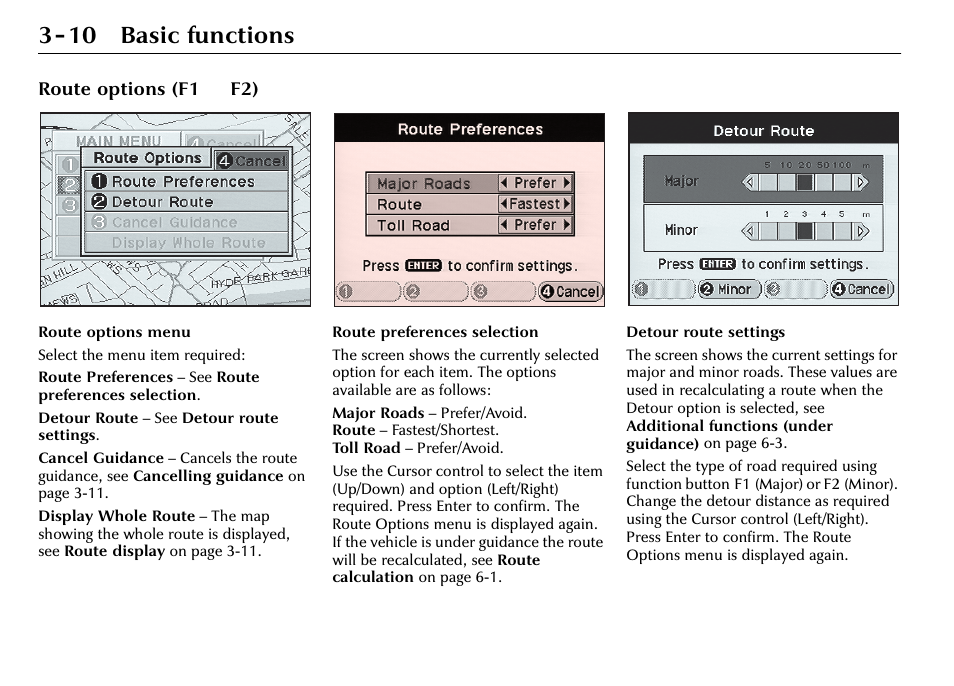 10 basic functions | Jaguar S-Type User Manual | Page 32 / 66