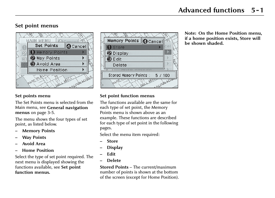 Advanced functions 5-1, 5advanced functions | Jaguar S-Type User Manual | Page 41 / 66