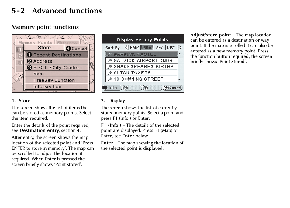 2 advanced functions | Jaguar S-Type User Manual | Page 42 / 66