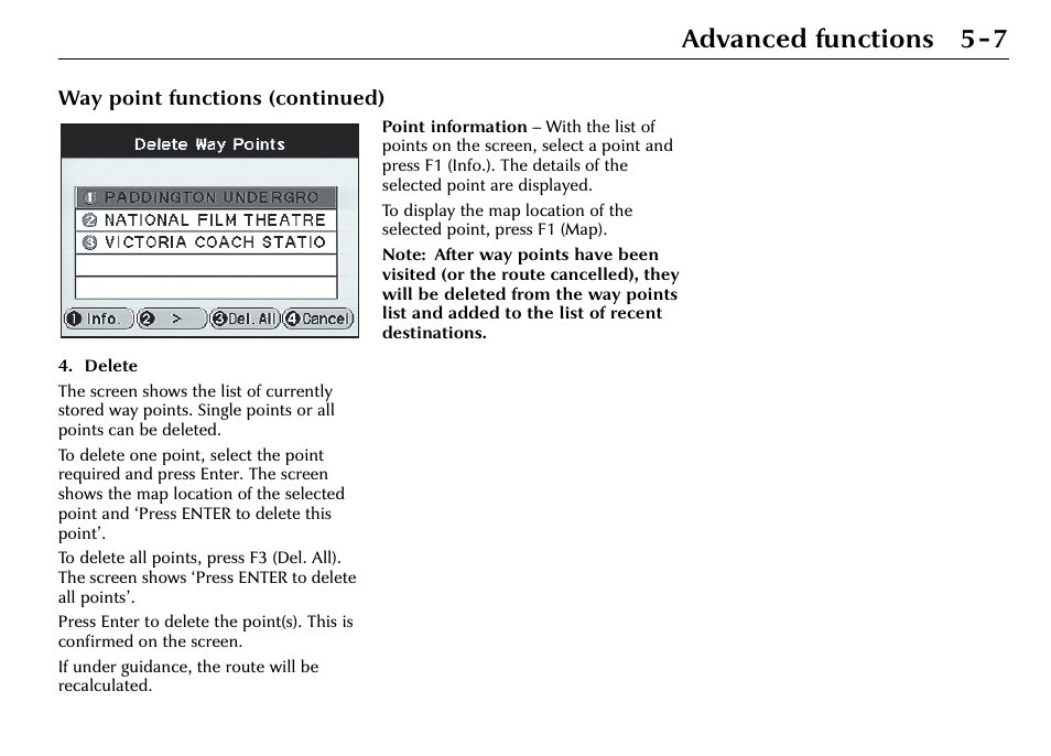 Advanced functions 5-7 | Jaguar S-Type User Manual | Page 47 / 66