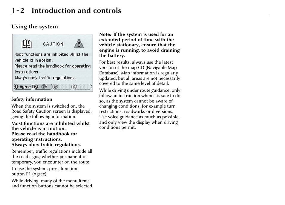 2 introduction and controls | Jaguar S-Type User Manual | Page 8 / 66