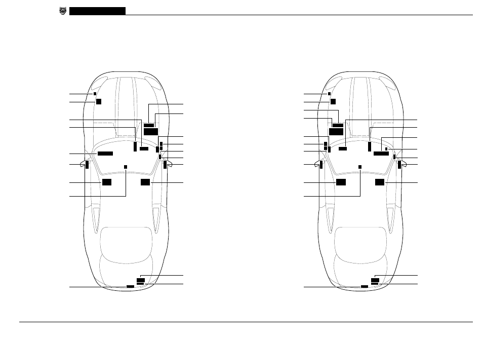 Control module identification and location, Lhd rhd | Jaguar XK8 User Manual | Page 20 / 123