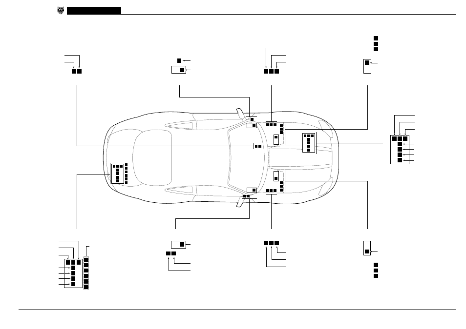 Relay and fuse box identification and location | Jaguar XK8 User Manual | Page 24 / 123