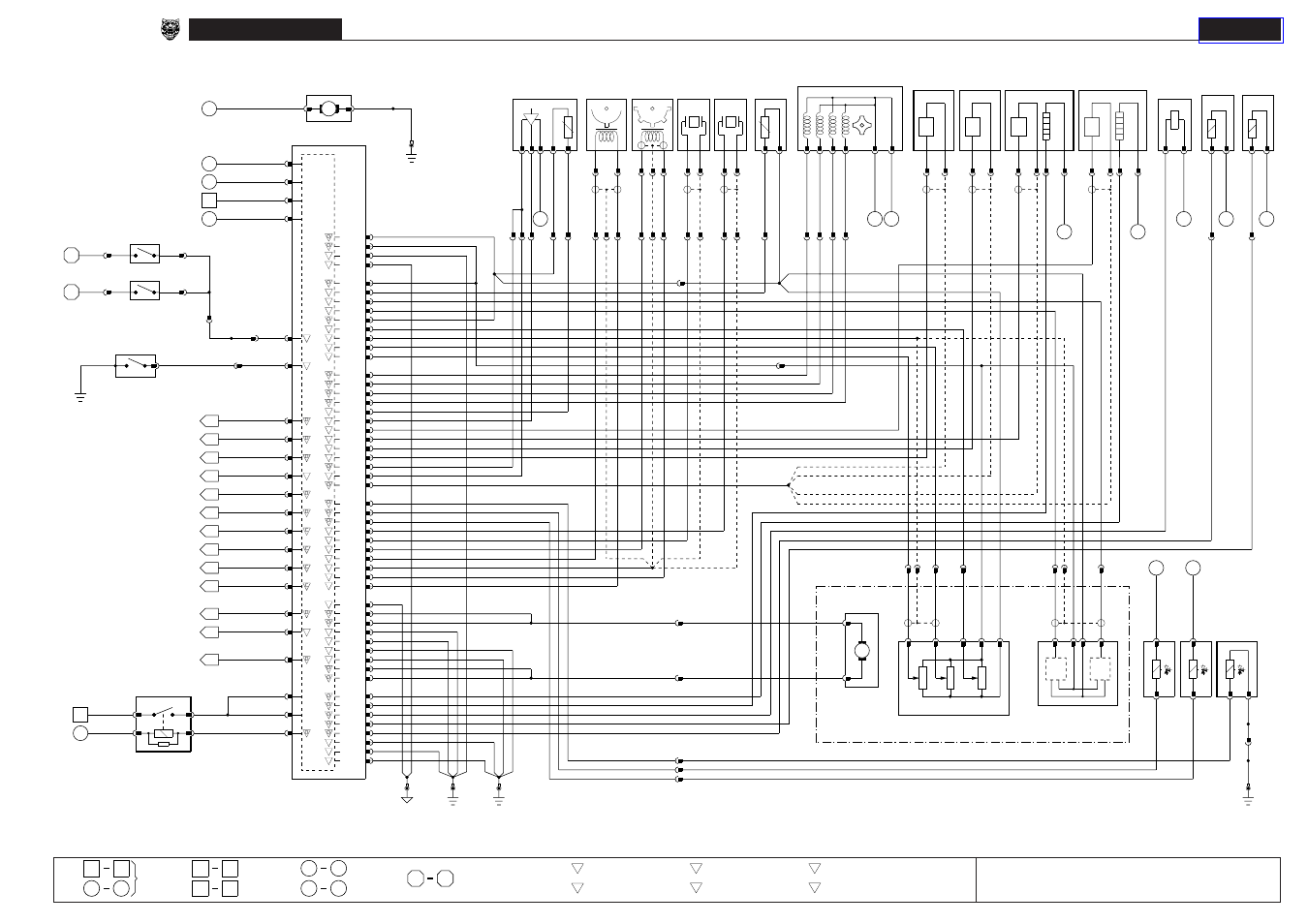 04 engine management, Engine management, Aj26 nas engine management, part 1 | Fig. 04.1 | Jaguar XK8 User Manual | Page 32 / 123