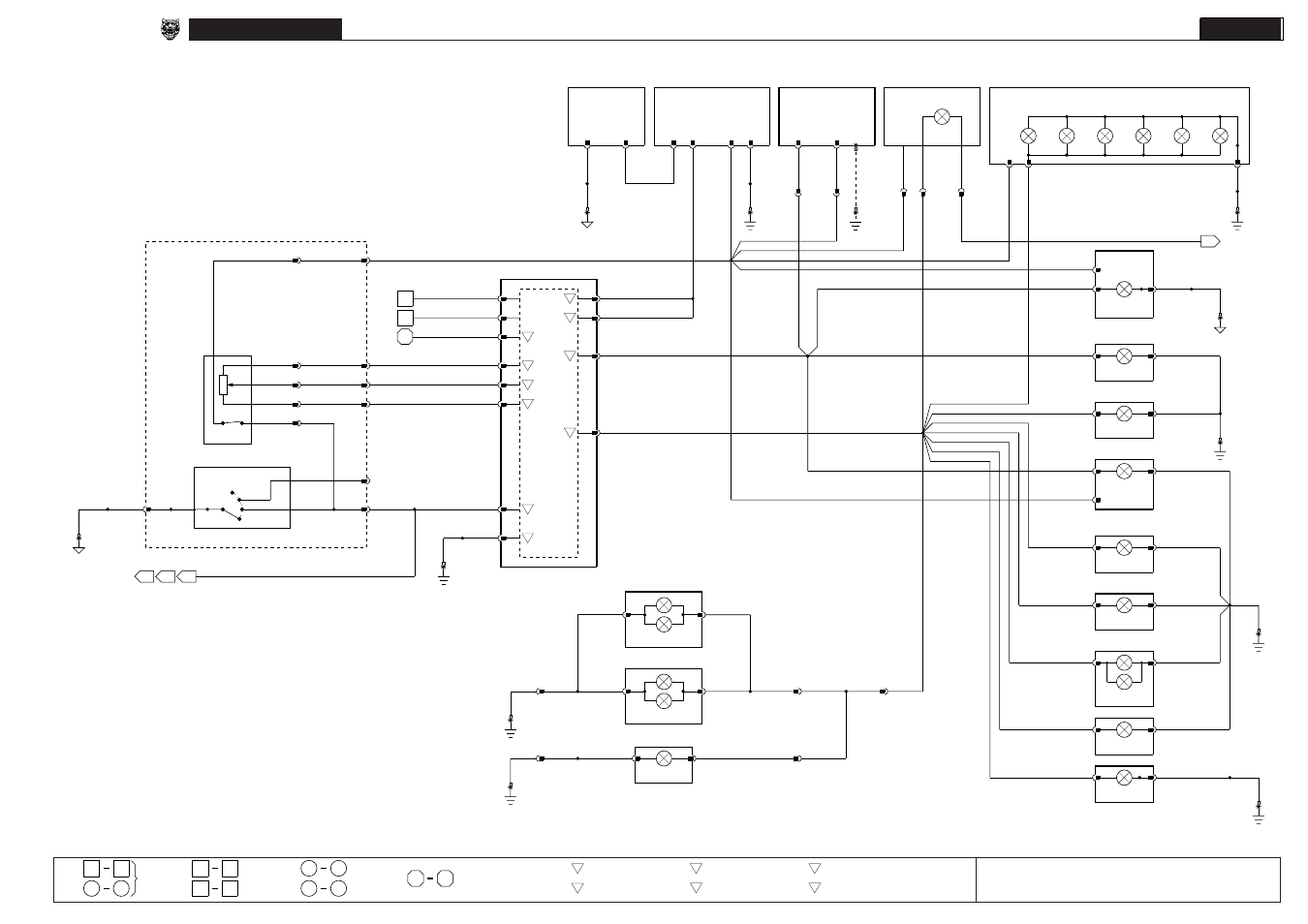 Dimmer-controlled lighting, Fig. 10.2 | Jaguar XK8 User Manual | Page 47 / 123