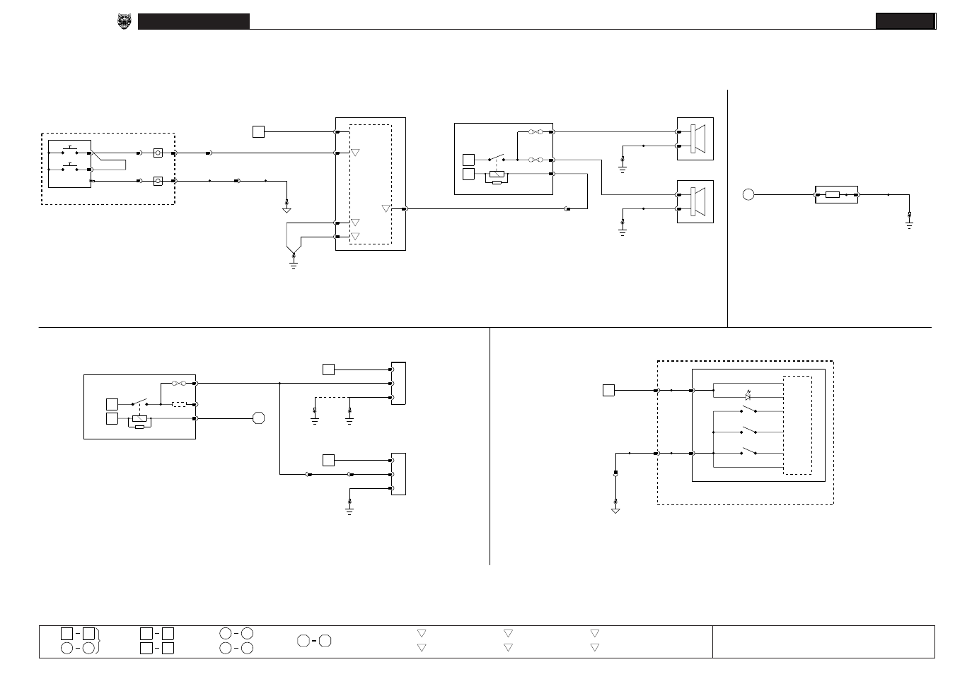 18 ancillaries, Ancillaries, Fig. 18.1 | Horns, Cigar lighter, Accessory connectors, Garage door opener | Jaguar XK8 User Manual | Page 66 / 123