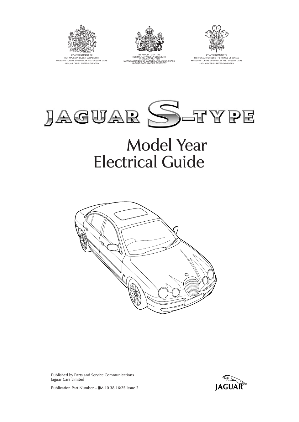 Jaguar S-TYPE 2004 User Manual | 172 pages