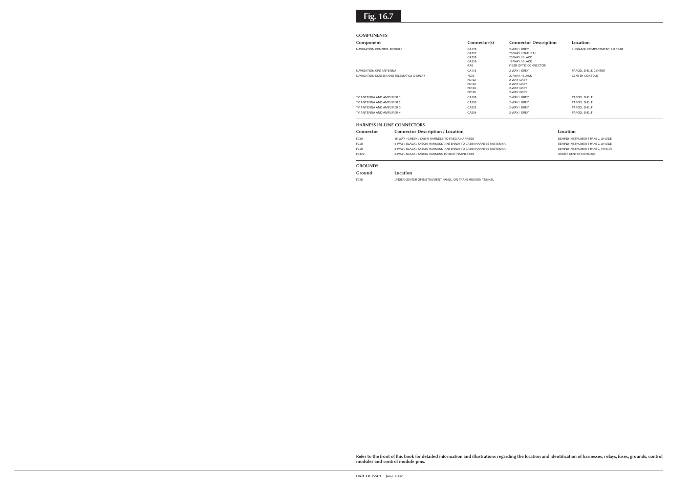 Fig. 16.7 | Jaguar S-TYPE 2004 User Manual | Page 134 / 172