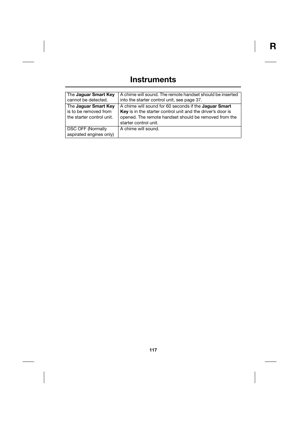 Instruments | Jaguar XK JJM 18 02 30 701 User Manual | Page 108 / 260