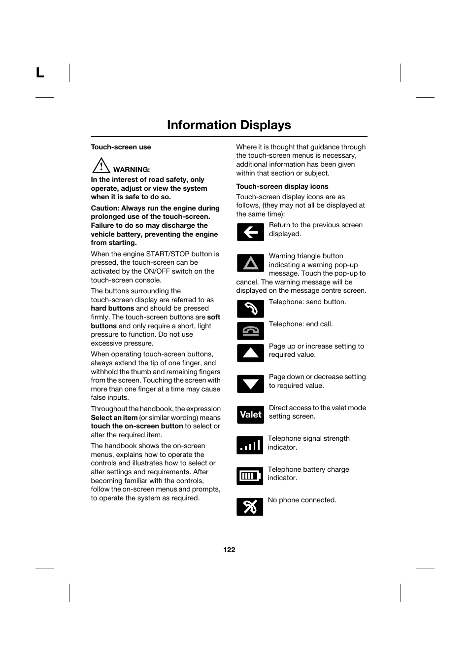 Information displays | Jaguar XK JJM 18 02 30 701 User Manual | Page 113 / 260