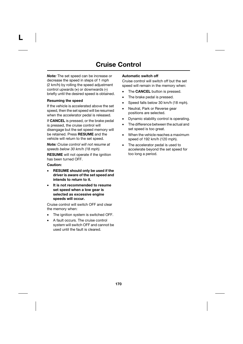 Cruise control | Jaguar XK JJM 18 02 30 701 User Manual | Page 153 / 260