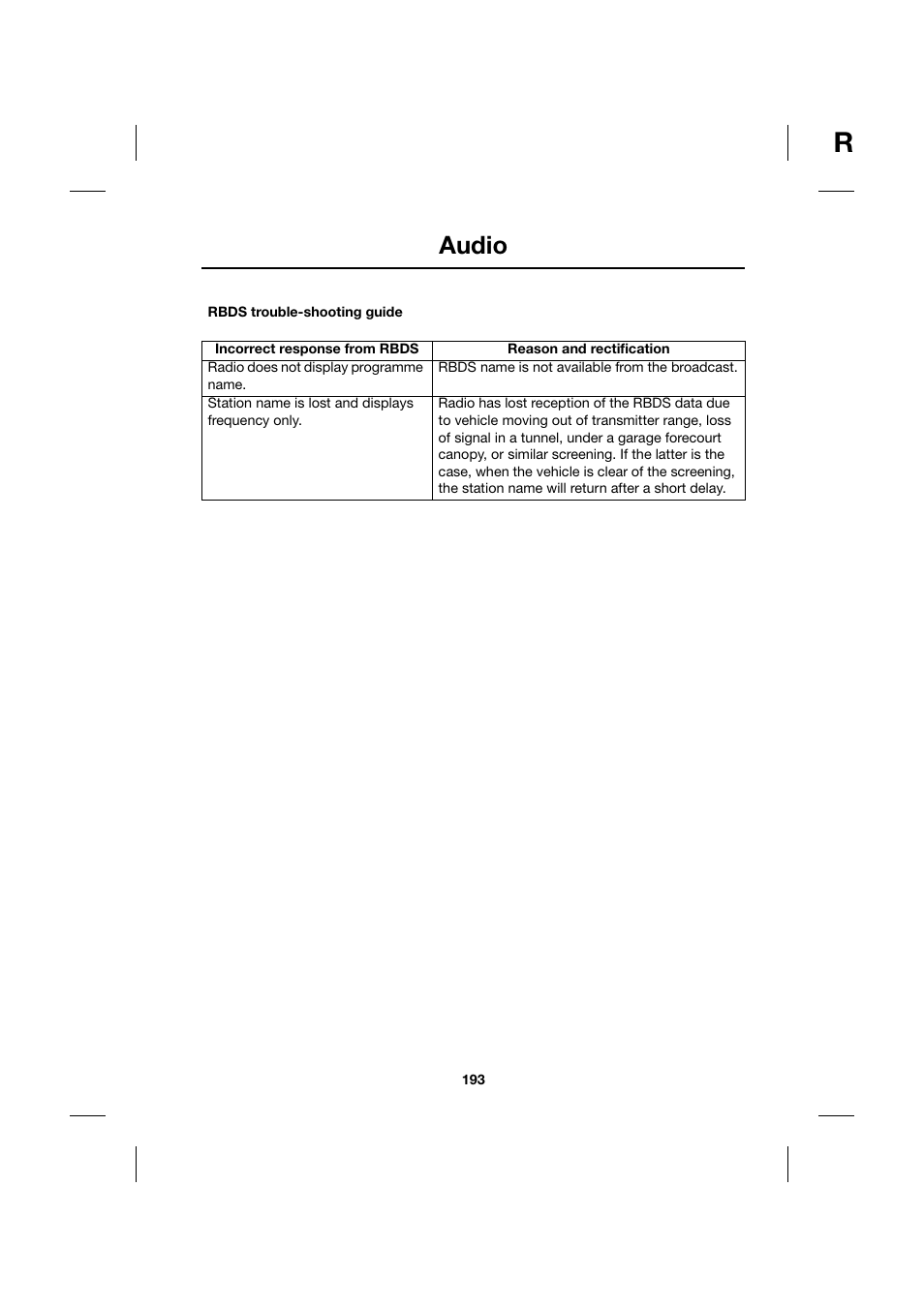 Audio | Jaguar XK JJM 18 02 30 701 User Manual | Page 168 / 260