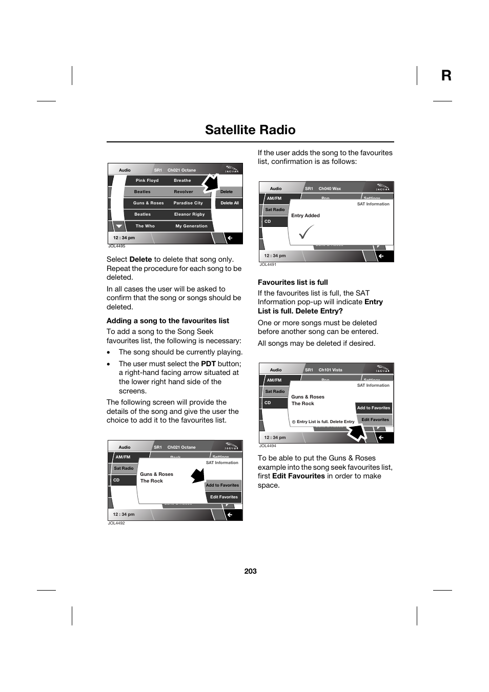 Satellite radio | Jaguar XK JJM 18 02 30 701 User Manual | Page 178 / 260