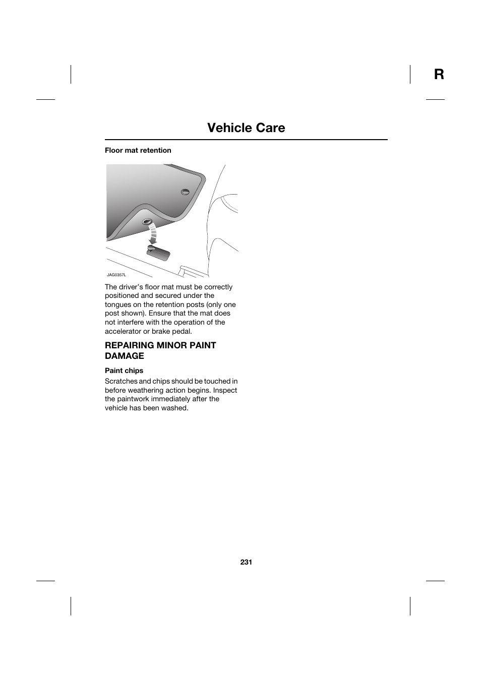 Vehicle care | Jaguar XK JJM 18 02 30 701 User Manual | Page 206 / 260