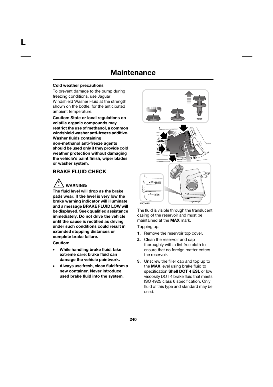 Maintenance | Jaguar XK JJM 18 02 30 701 User Manual | Page 215 / 260