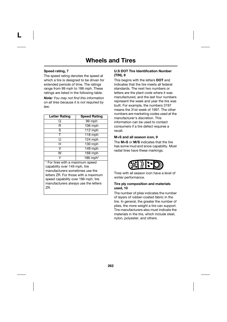 Wheels and tires | Jaguar XK JJM 18 02 30 701 User Manual | Page 228 / 260