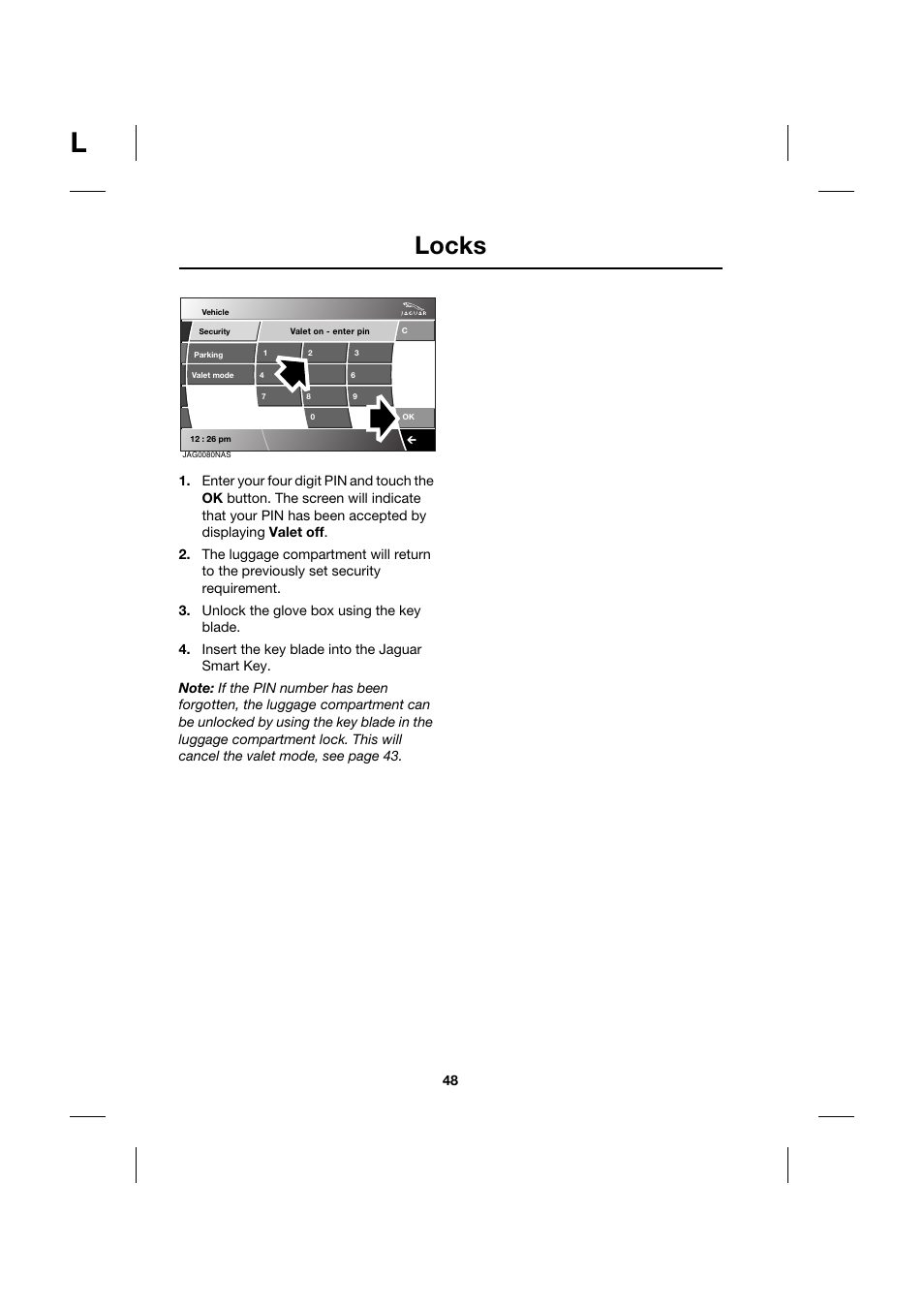 Locks | Jaguar XK JJM 18 02 30 701 User Manual | Page 48 / 260