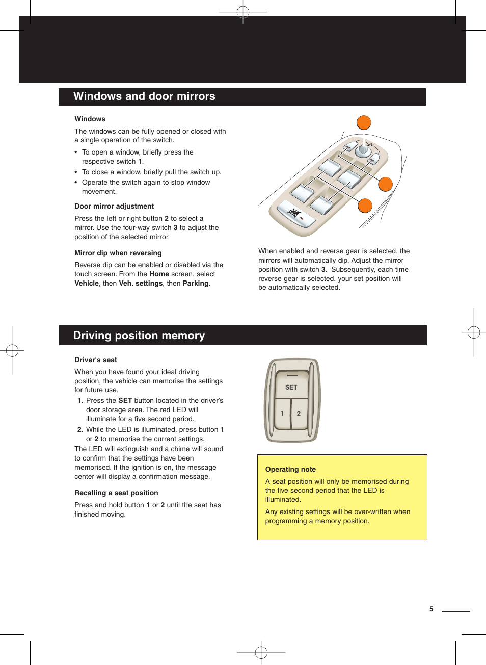 Jaguar XF User Manual | Page 5 / 20