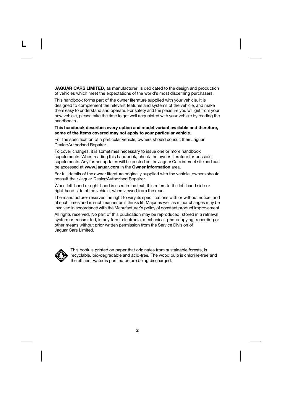 Jaguar bluetooth handbook JLM10 31 99 552 User Manual | Page 2 / 41