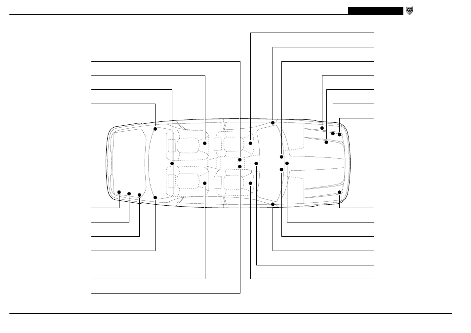 Ground point identification and location, Xj series 1998 | Jaguar XJ User Manual | Page 23 / 158