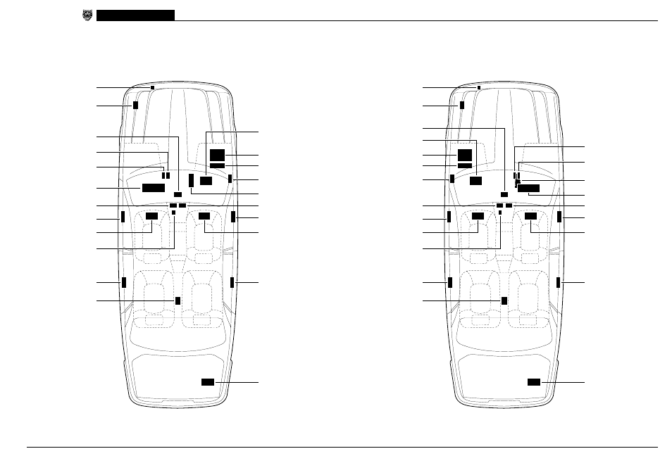 Control module identification and location, Lhd rhd, Xj series 1998 | Jaguar XJ User Manual | Page 24 / 158