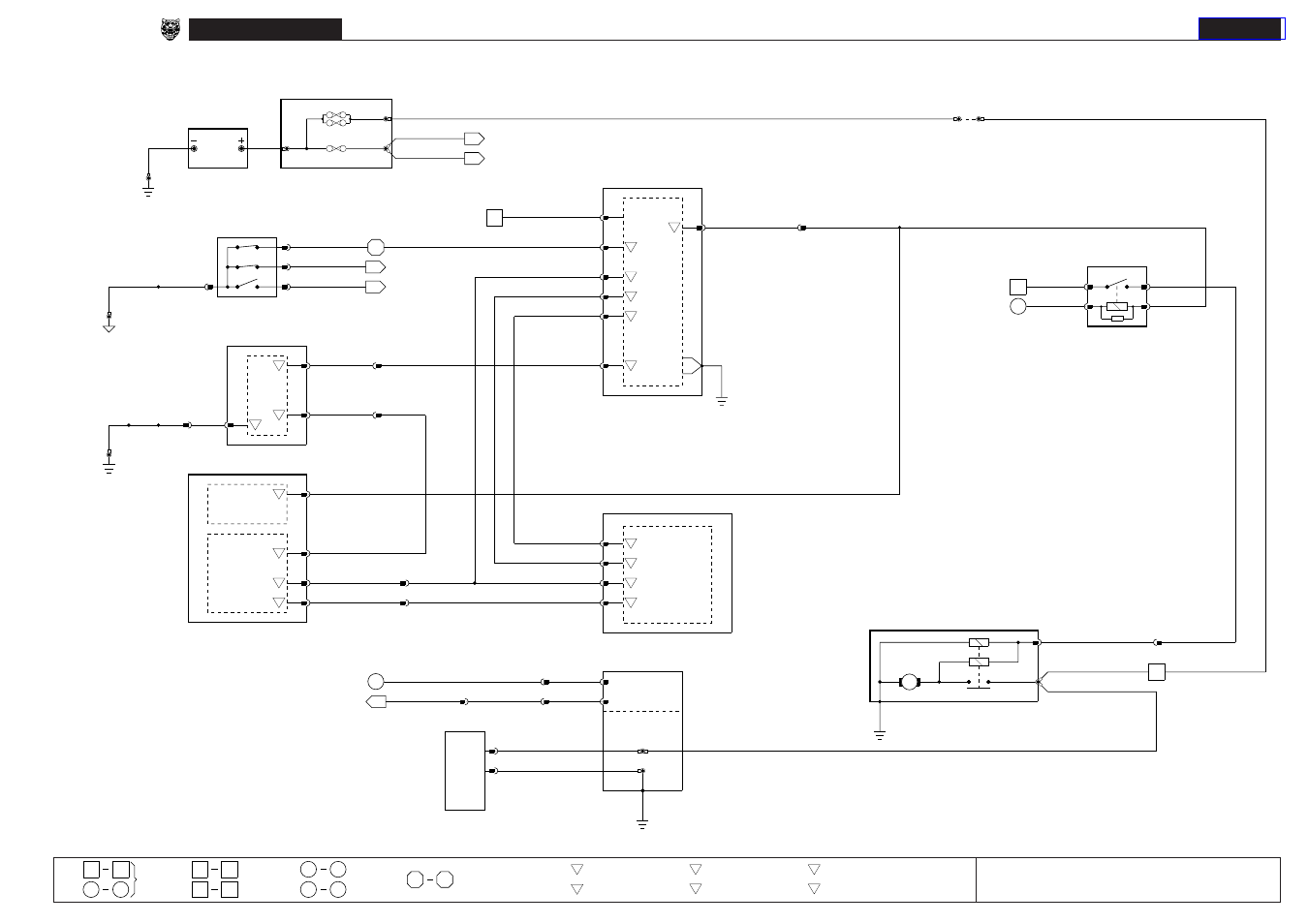 Xj series 1998, Battery, starter, generator: aj26 sc, Fig. 03.2 | Jaguar XJ User Manual | Page 38 / 158