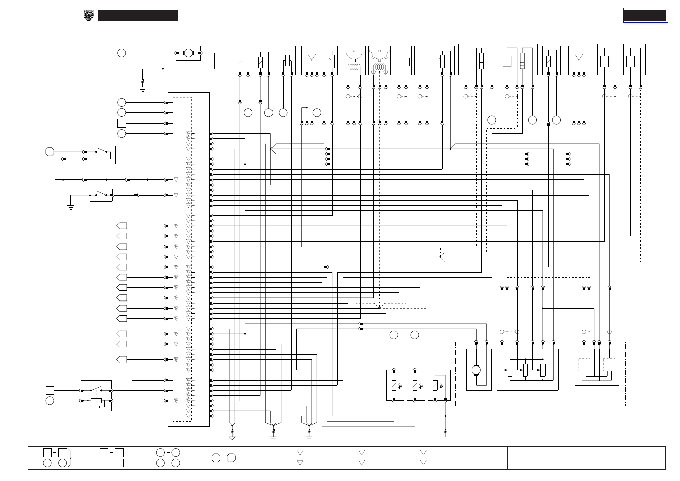 04 engine management, Engine management, Xj series 1998 | Fig. 04.1 | Jaguar XJ User Manual | Page 39 / 158