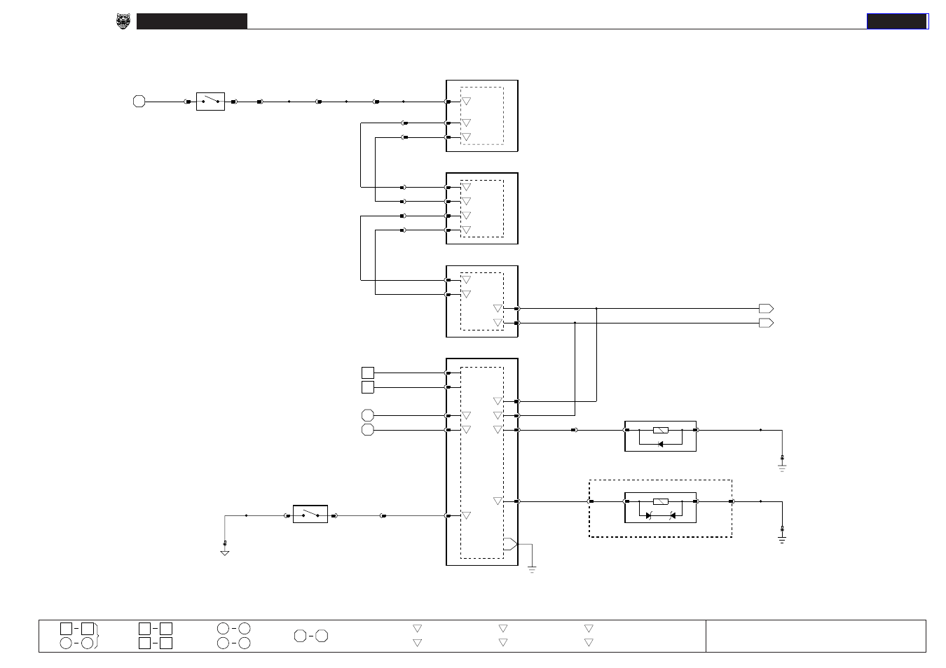 Xj series 1998, Gearshift interlock, Fig. 05.3 | Jaguar XJ User Manual | Page 48 / 158