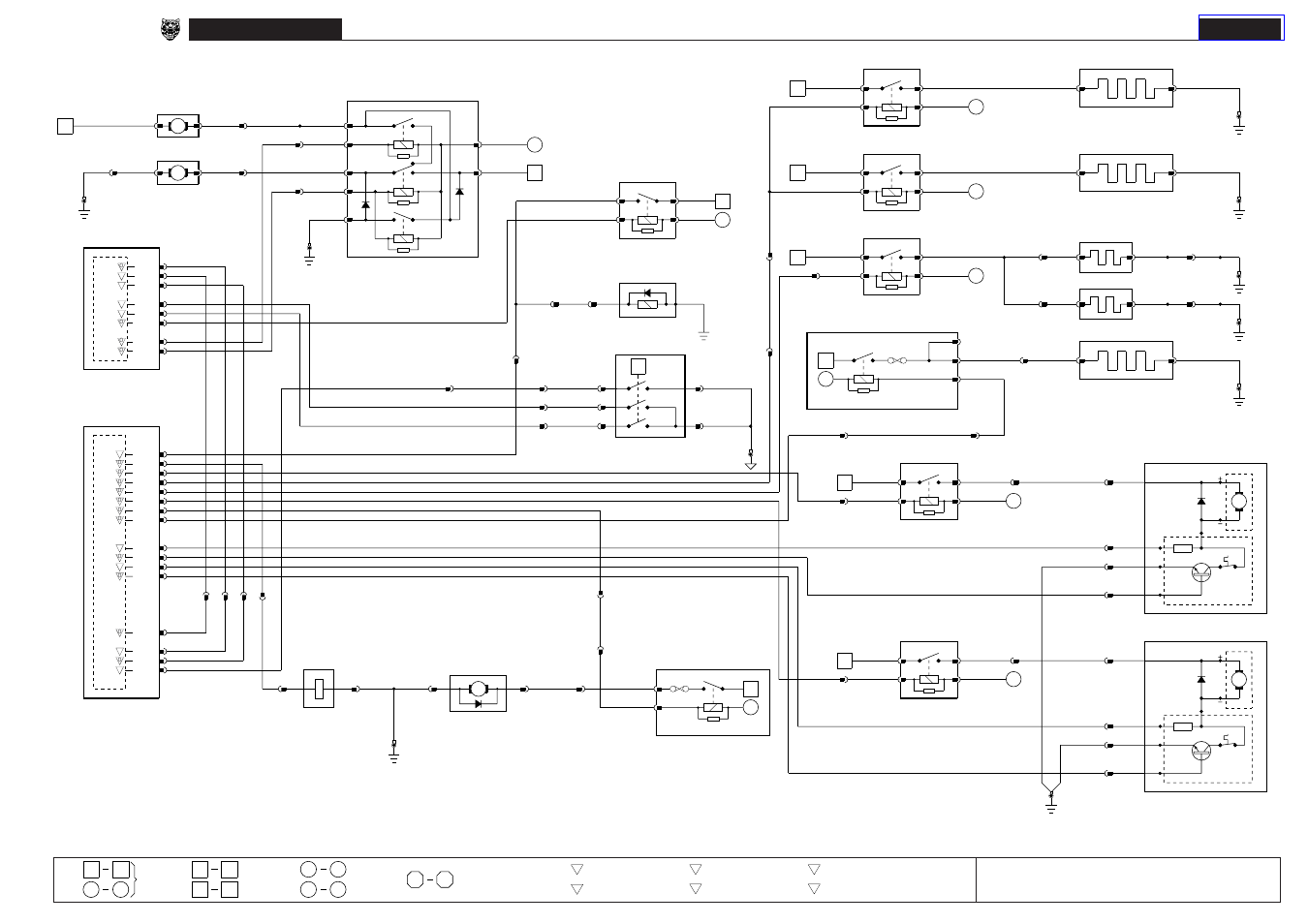 Xj series 1998, Climate control: part 2, Fig. 07.2 | Jaguar XJ User Manual | Page 51 / 158