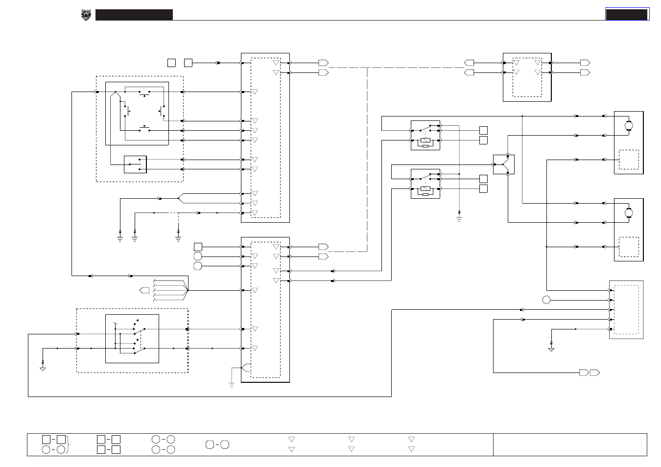 Xj series 1998, Interior and exterior mirrors; fold-back mirrors, Fig. 11.5 | Jaguar XJ User Manual | Page 65 / 158