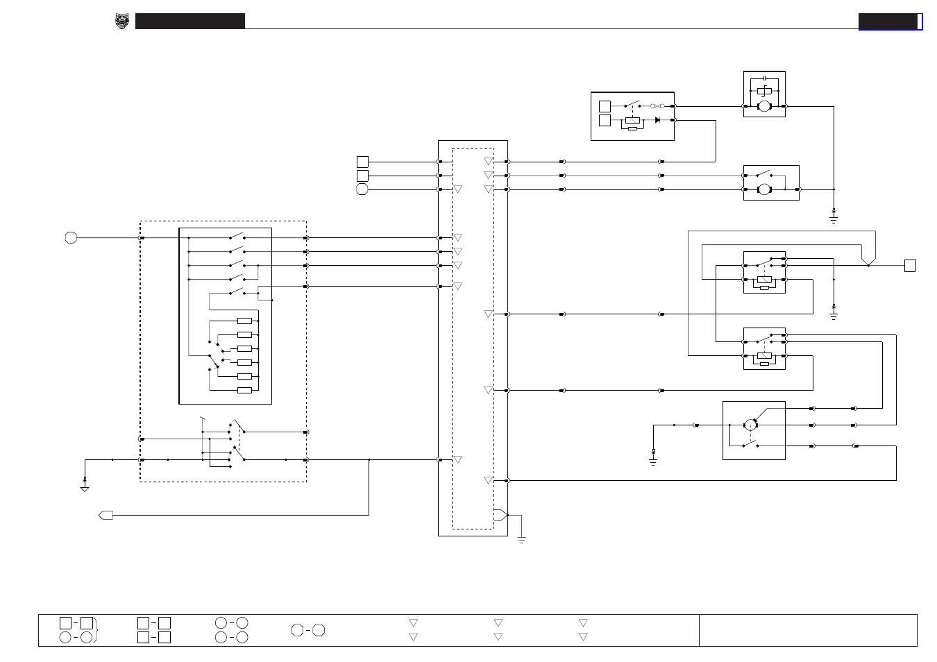 14 wash / wipe system, Xj series 1998, Wash / wipe system | Fig. 14.1 | Jaguar XJ User Manual | Page 79 / 158