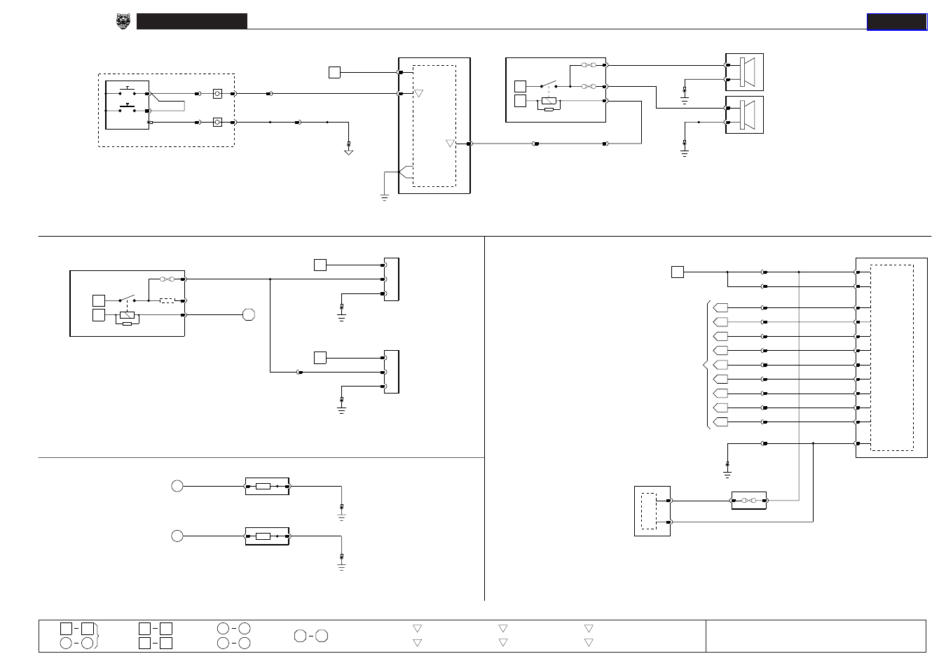18 ancillaries, Xj series 1998, Ancillaries | Fig. 18.1 horns, Accessory connectors, Cigar lighters, Electronic road pricing | Jaguar XJ User Manual | Page 86 / 158