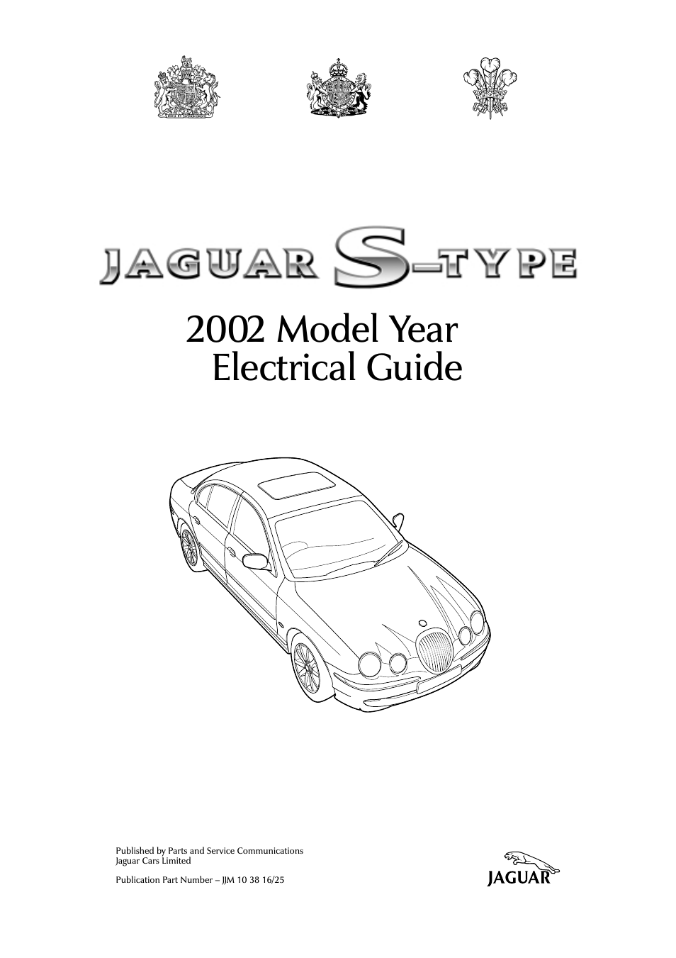 Jaguar S-TYPE 2002 User Manual | 79 pages