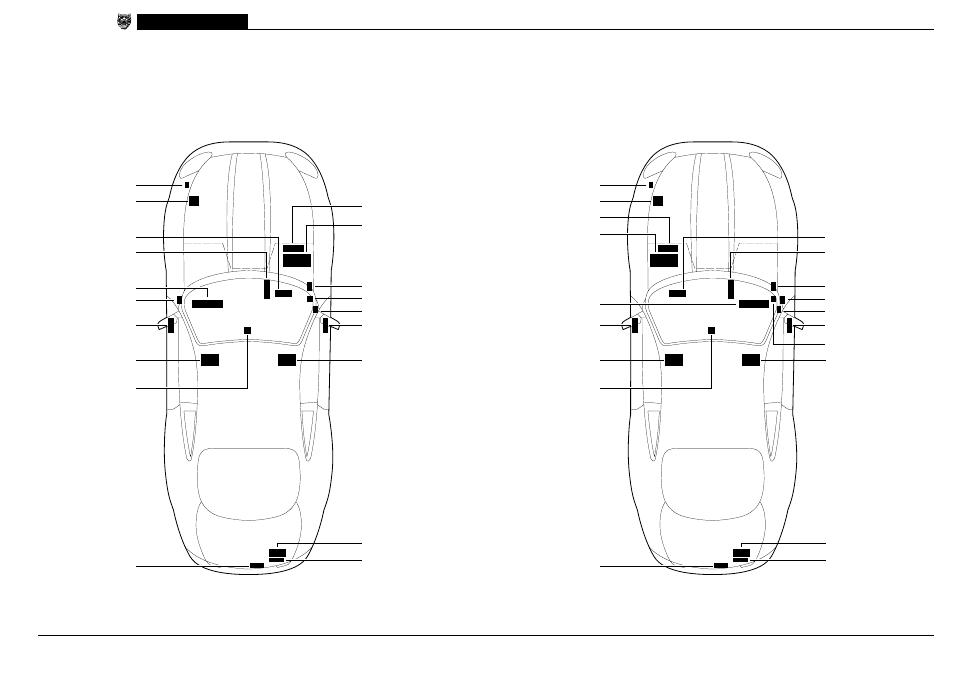 Control module identification and location, Lhd rhd | Jaguar XK8 User Manual | Page 20 / 129
