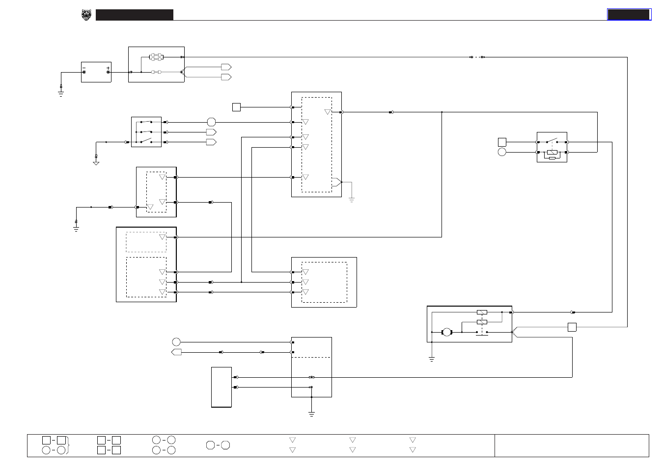 Battery; starter; generator: aj26 sc, Fig. 03.2 | Jaguar XK8 User Manual | Page 32 / 129