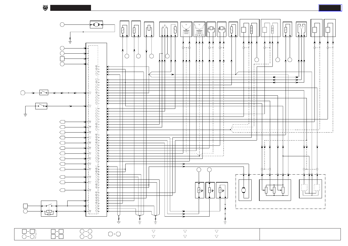 04 engine management, Engine management, Aj26 n/a nas engine management: part 1 | Fig. 04.1 | Jaguar XK8 User Manual | Page 33 / 129
