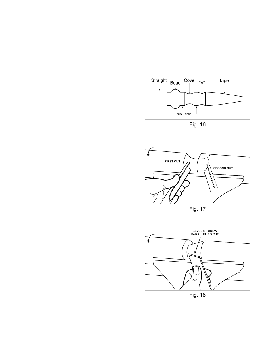 Beads, Coves, V” cut | Parting | Jet Tools 708358 User Manual | Page 15 / 32